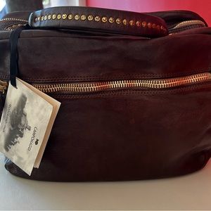 Campomaggi Brown Leather Bowling Bag - New with Tags - DISCOUNTED